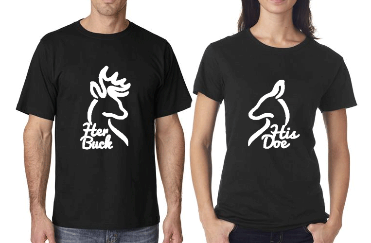 Buck and Doe Couples Shirts
