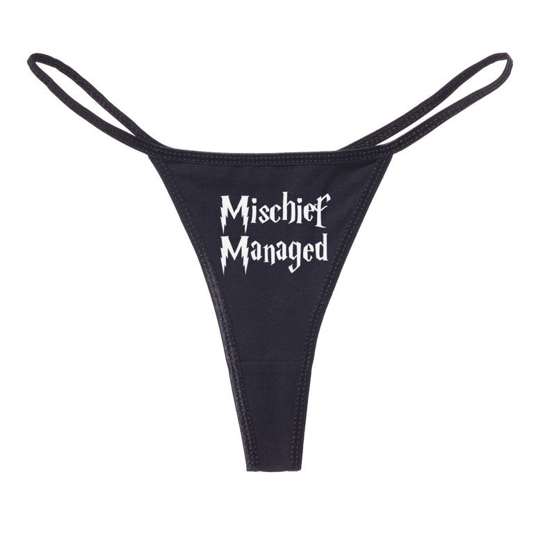 Harry Potter Mischeif Managed Thong