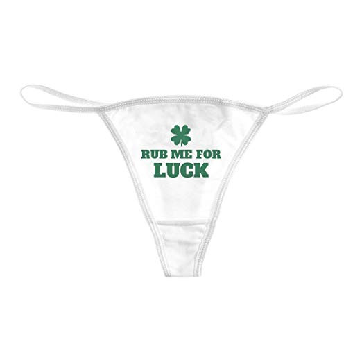 Rub For Luck Irish Thong Panty